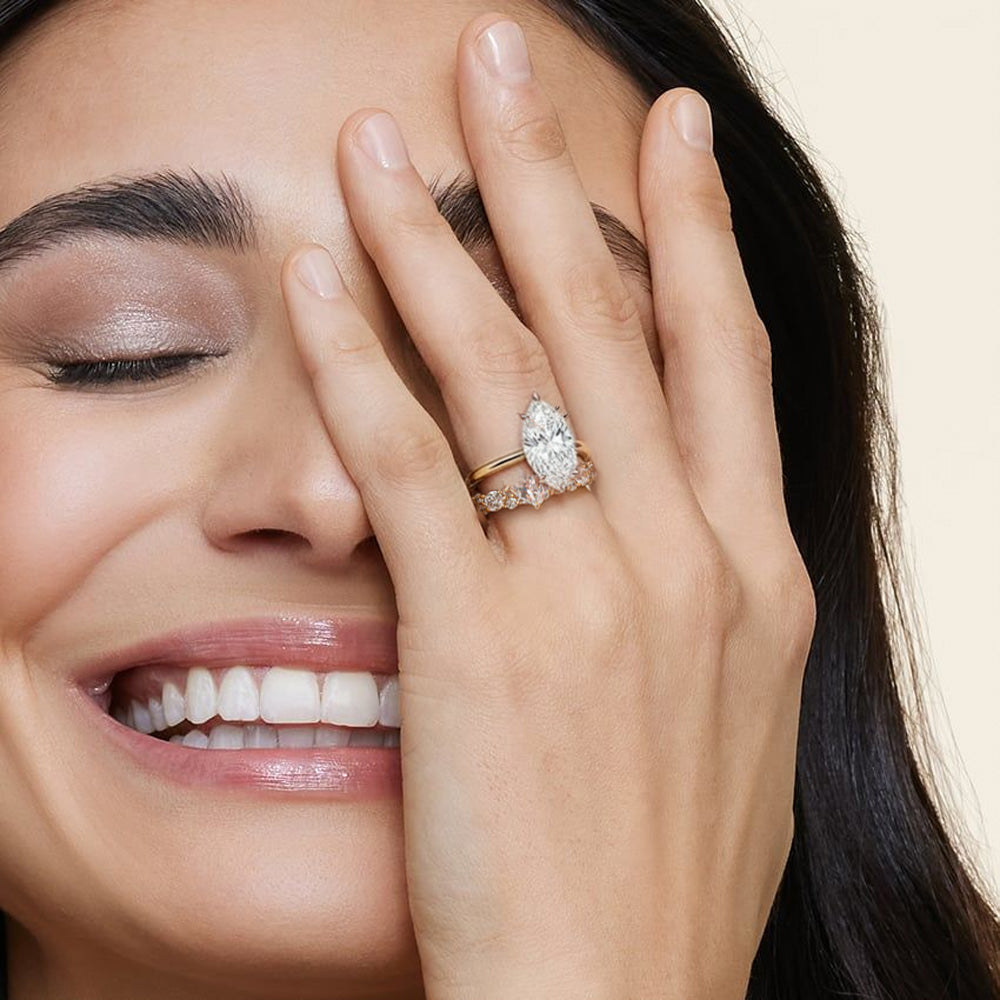 Starlight Ring Set in Gold