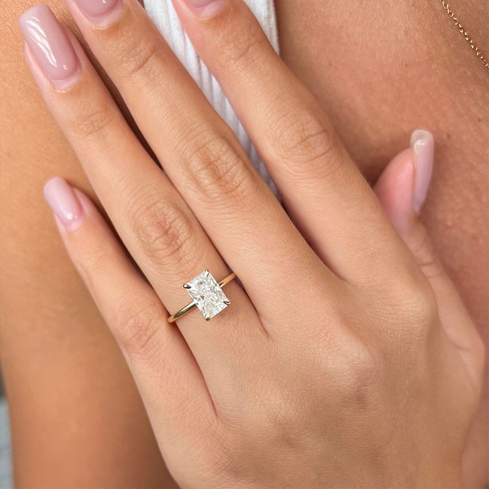 Gold Eternity Ring with Continuous Band