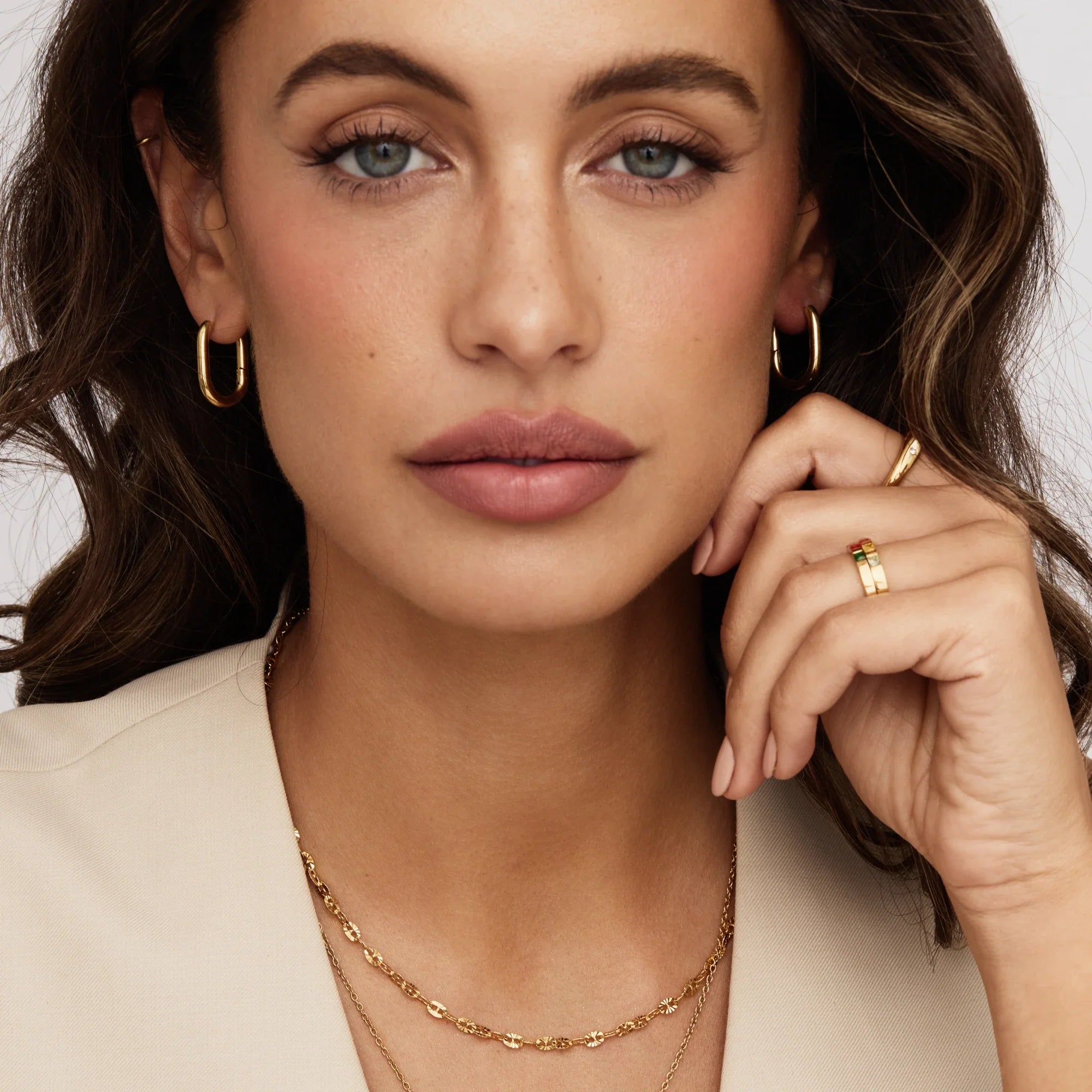 Gold Everyday Essential Hoop Earrings