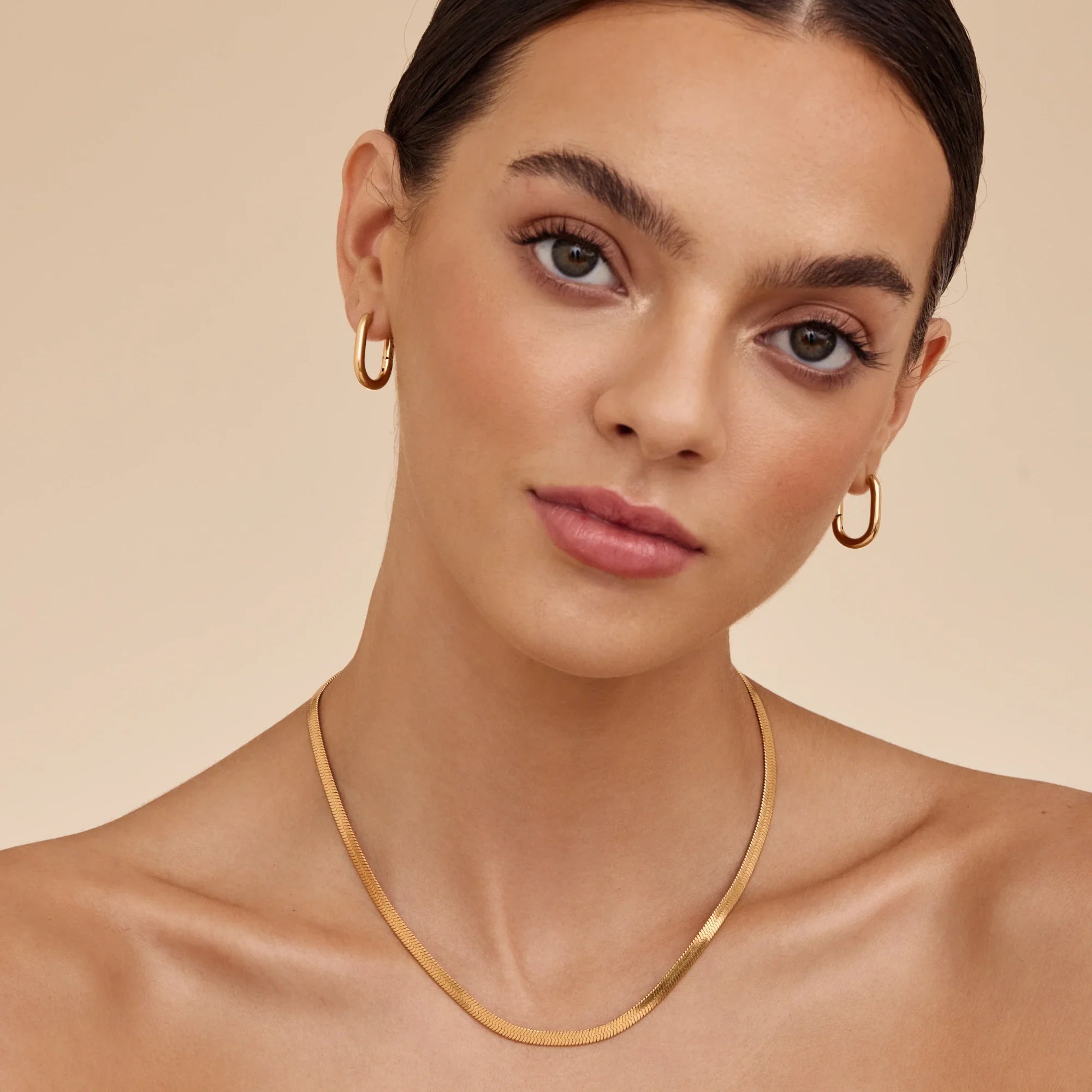 Gold Everyday Essential Hoop Earrings