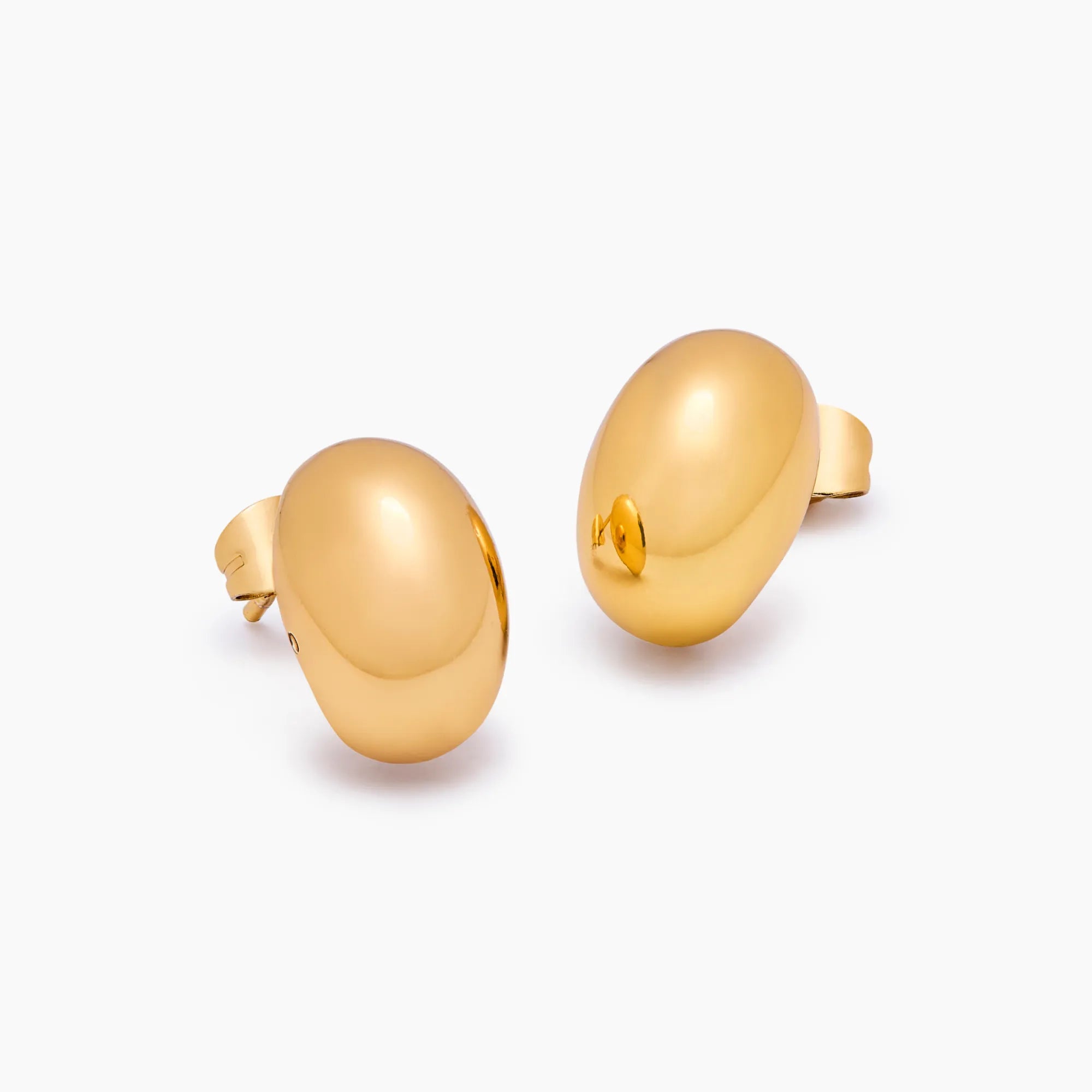 Ella | Gold Dome Studs