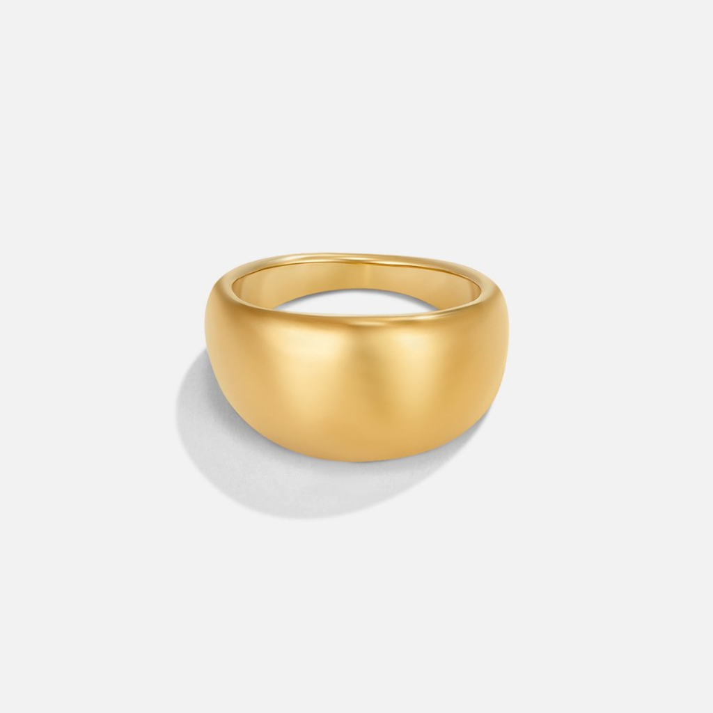 Chunky Ring with Smooth Dome Shape