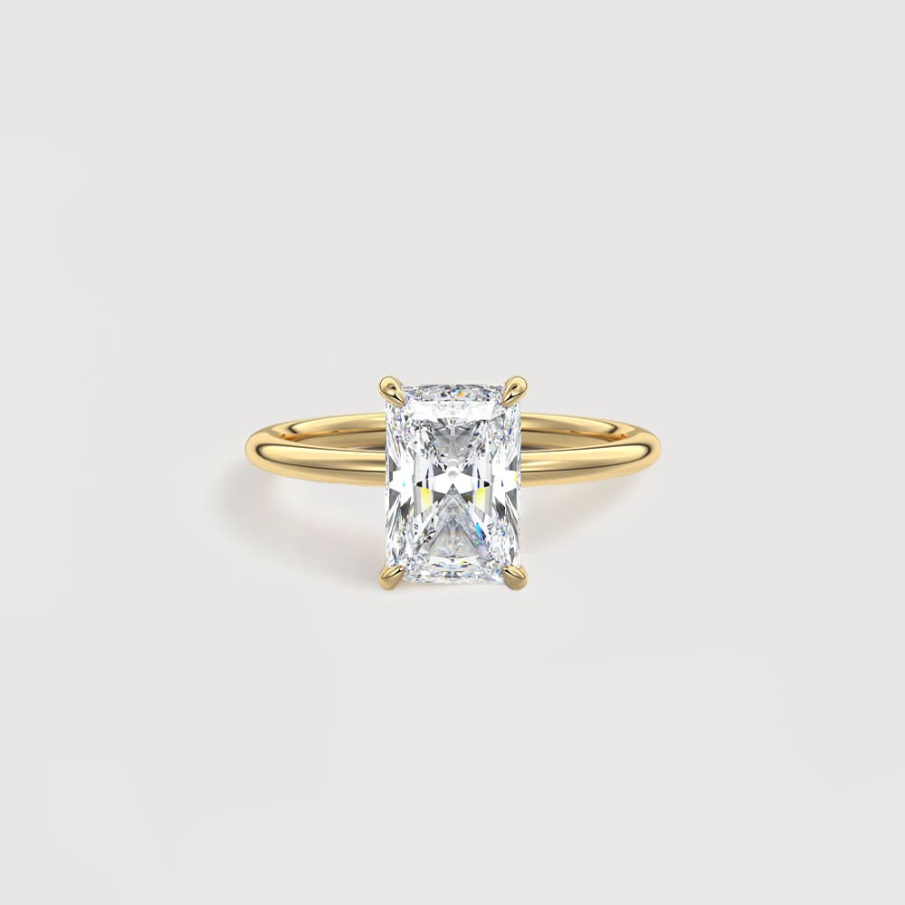 Gold Eternity Ring with Continuous Band