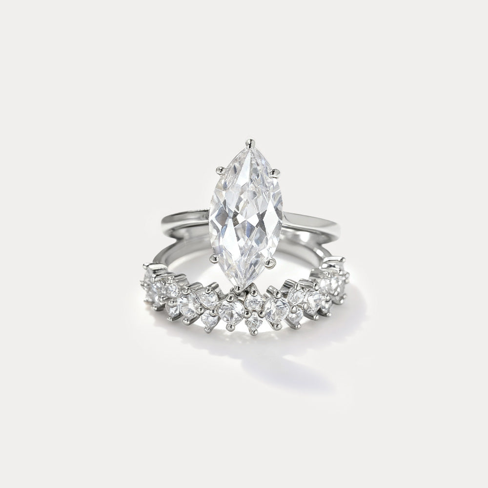 Starlight Ring Set in Gold