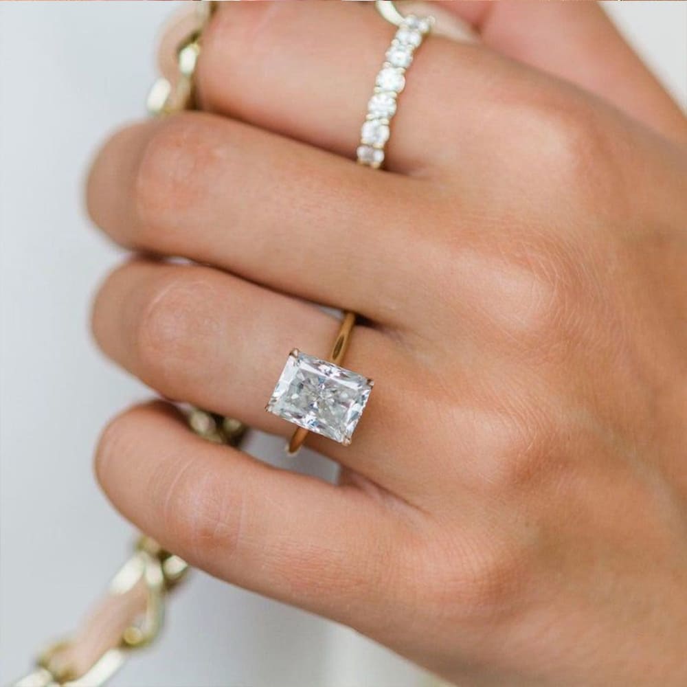 Gold Eternity Ring with Continuous Band