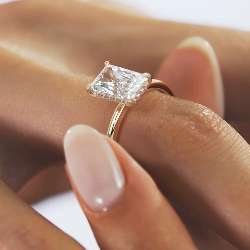 Gold Eternity Ring with Continuous Band