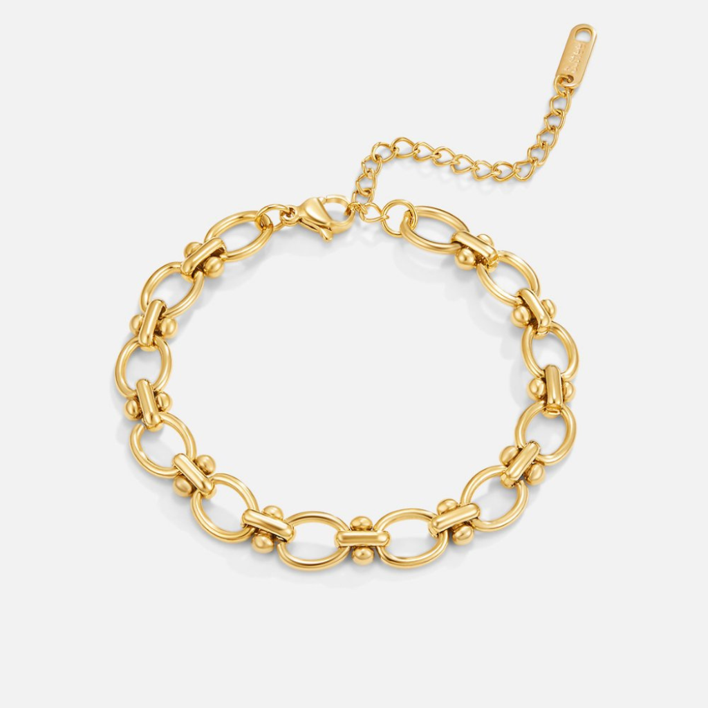 Chain Bracelet with Oval Links