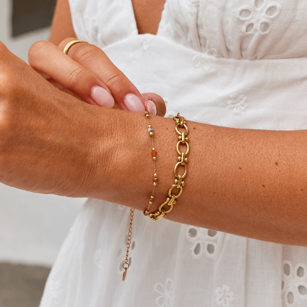 Chain Bracelet with Oval Links