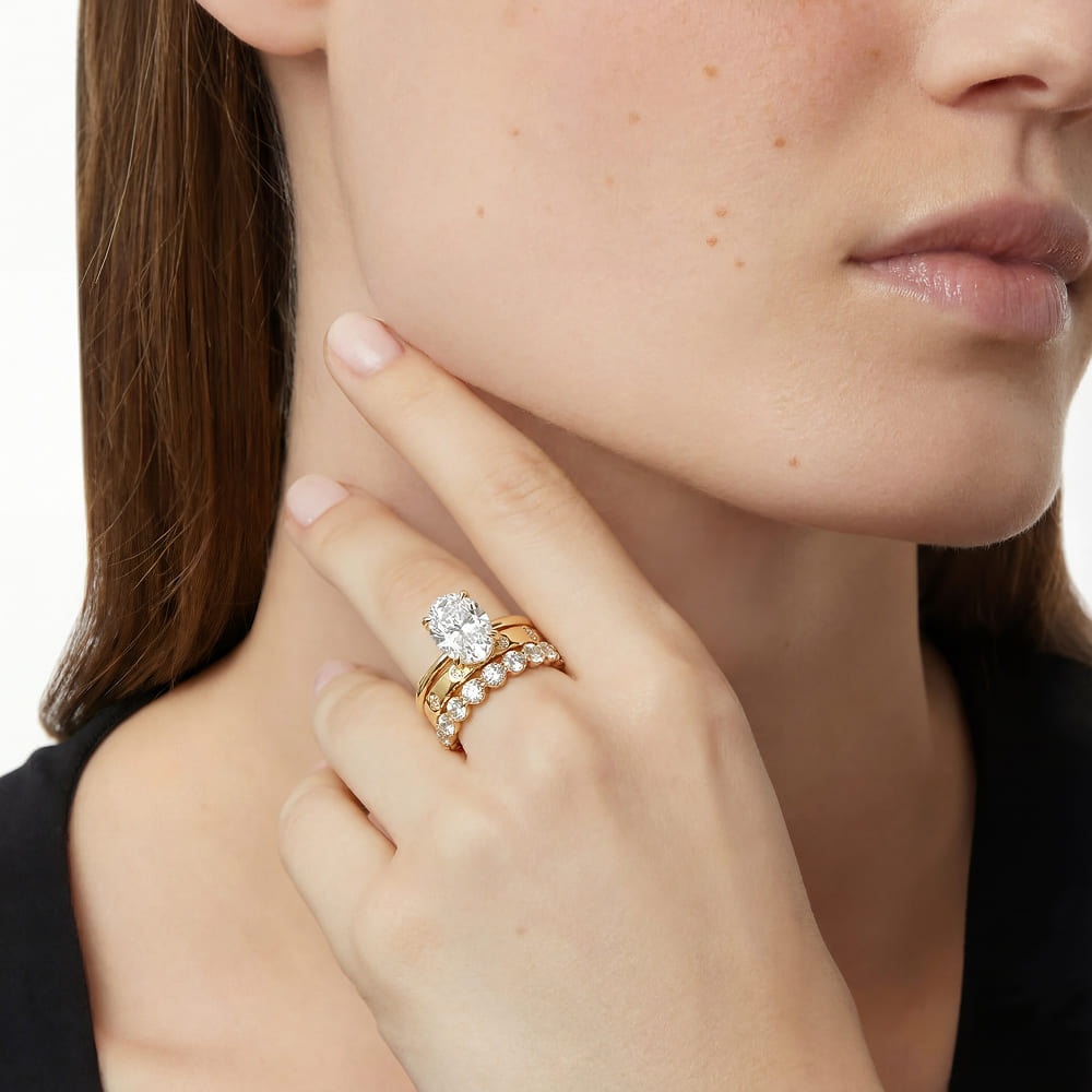 Stacking Ring Set with Sunflare Design